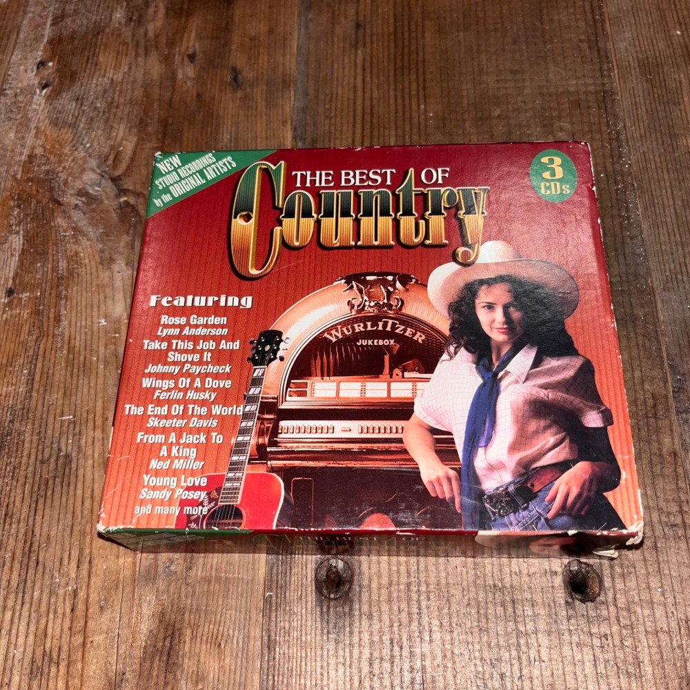 The Best of Country 3 CD Box Set Madacy Entertainment 1999 Various OSB2 1326